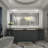 Aevar UL Certified Front & Back LED Anti-Fog Tempered Glass Bathroom/Vanity Mirror with 3-Year Warranty-1436819239