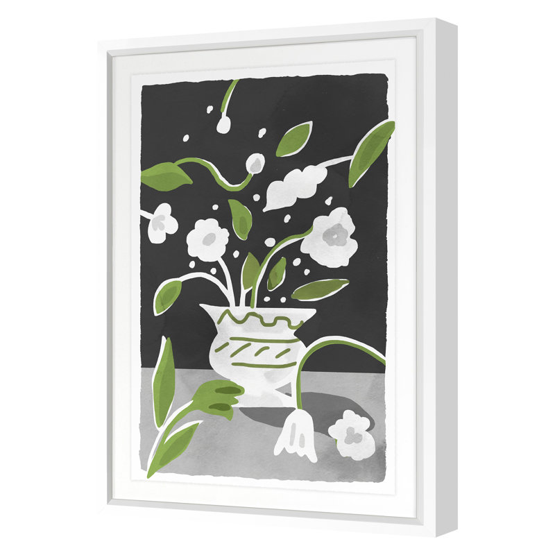 Peterloon Squ gras par Dana Gibson - peinture à cadre unique, Blanc, H 40 po x l 28 po x P 1,25 po