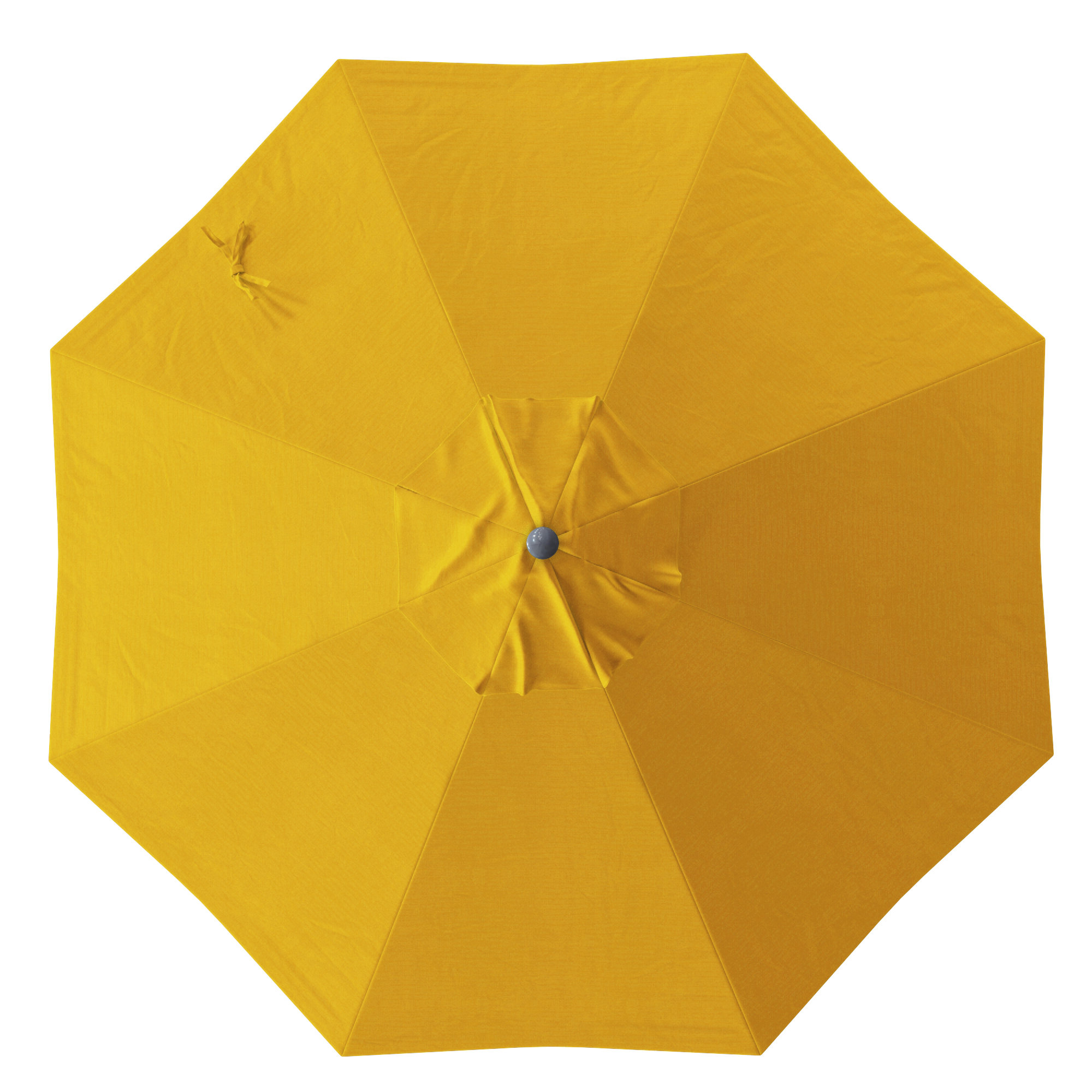 Santana 108'' Outdoor Umbrella, Anodized Silver, Dandelion - Pacifica Premium