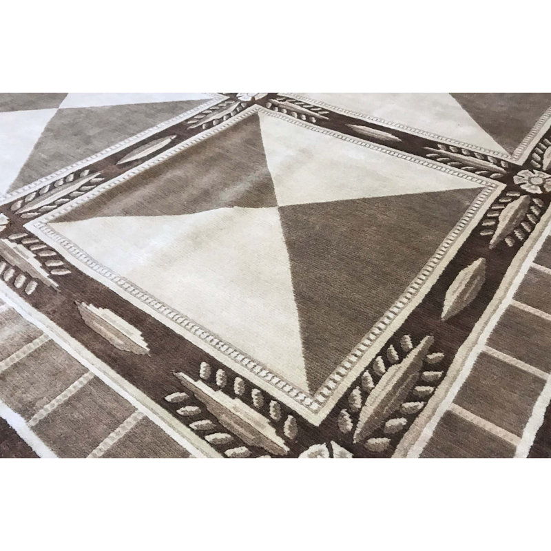 One-of-a-Kind 8'9" X 11'6" Hand Knotted Area Rug