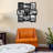 Gibbens 9 Opening Collage Picture Frame Set, Wall Gallery Decor Black