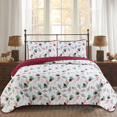Gardener Polyester Floral Quilt