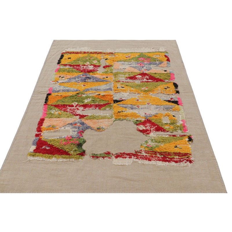 One-of-a-Kind 4'6x7'9 Hand Knotted Area Rug