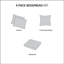 Couvre-lit très grand kaki, réversible en coton avec rebord découpé et couvre-lit 4 places pour très grand lit, coussin décoratif-126363553-126363555