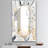 Marbled Diamond Traditional Accent Mirror-40238918-40086017