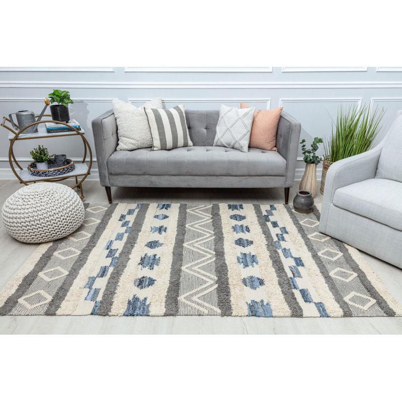 Tapis tribal éternel, Rectangle 8 pi x 10 pi