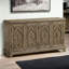 Console rectangulaire en chêne Ashwanth
