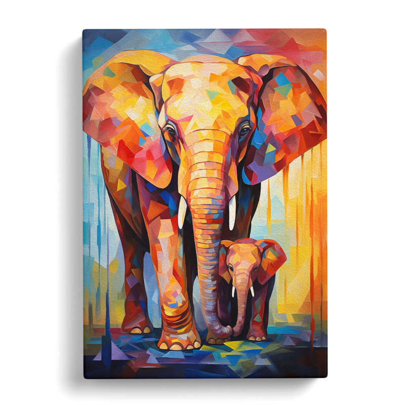 Modern Wall Art - Wrapped Canvas, 50cm H x 35cm W x 3cm D