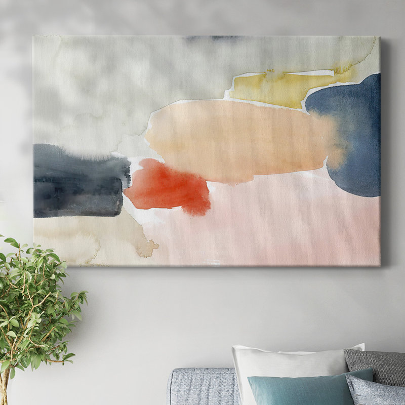 Toile tendue avec aquarelle I-Gallery, H 12 po x l 18 po