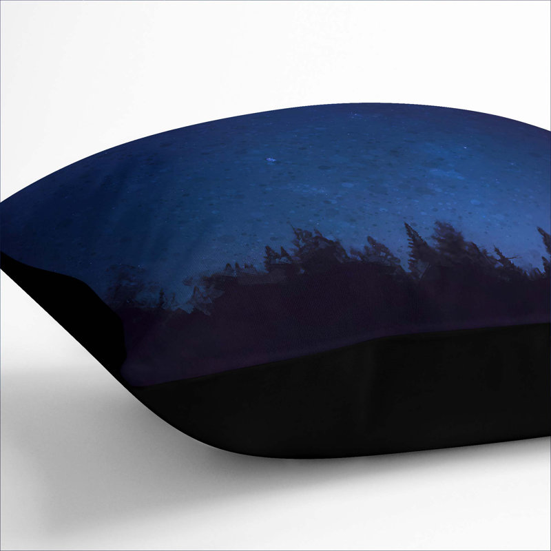 Square Cushion, Black, 55cm H x 55cm W x 20cm D