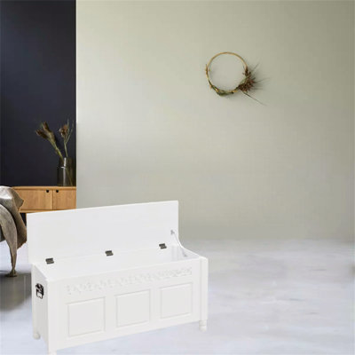 Tsamis Upholstered Bench with Flip Top