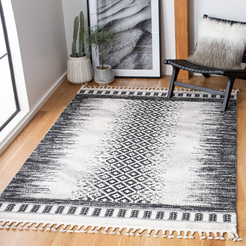Tapis à poils longs Weingart, Rectangle 9 pi x 12 pi