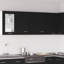 Armoire suspendue vidaXL Lyon 2 pièces chêne noir 100 x 31 x 60 cm