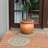 WaterHog® Flower Of Life 17 in. Round Indoor Outdoor Plant Trivet Set/2-1366928316-1366928319-1367526758