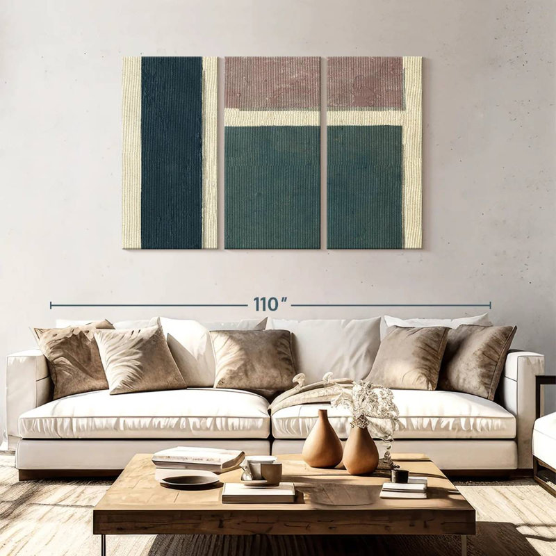 Avery Geometric Harmony, 48" H x 74" W