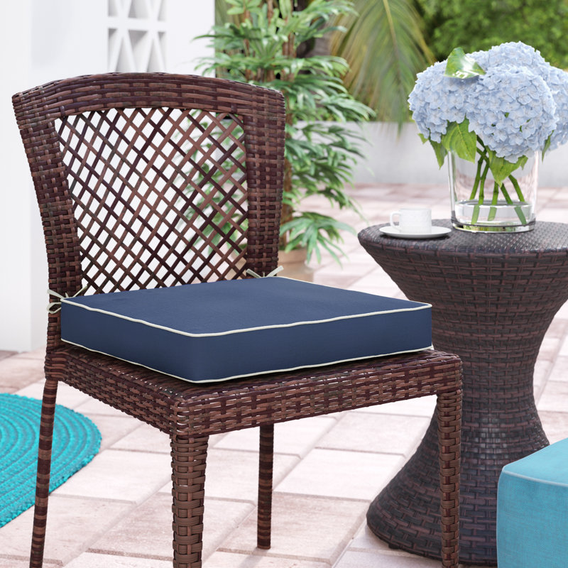 Coussin de siège d’extérieur sunbrella, H 5 po x l 23 po x P 25 po