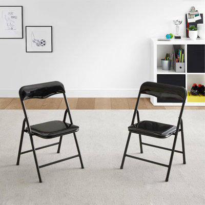  Chaise pliante rembourrée, ensemble de 2