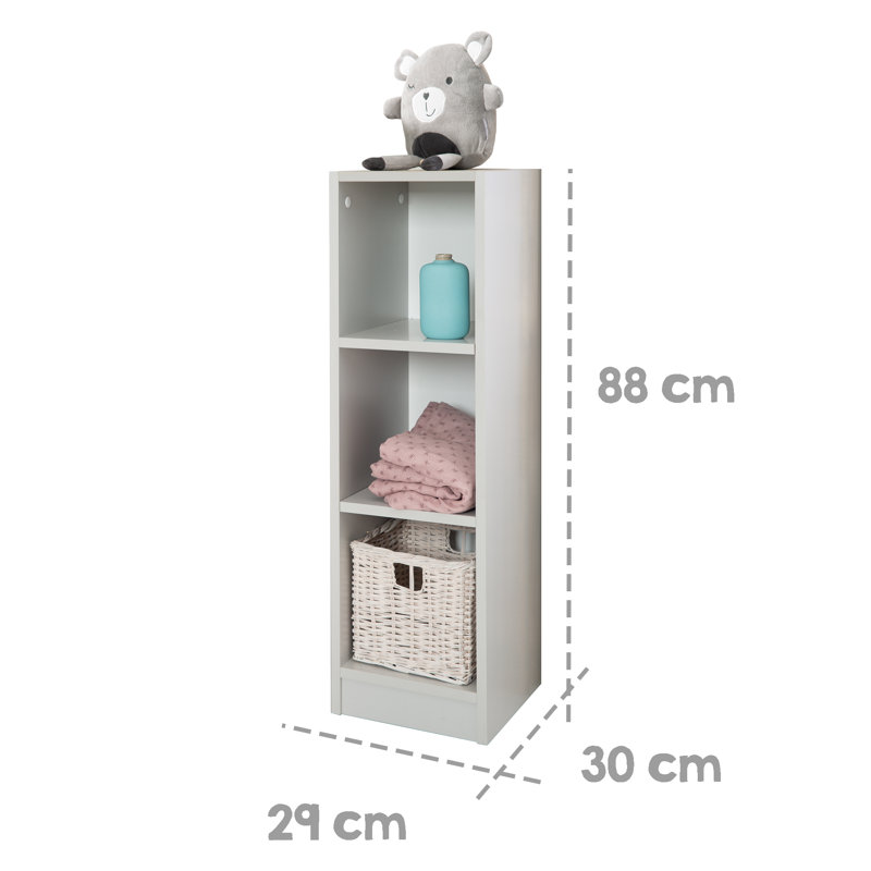 Maren 88cm Cube Unit, Light Grey