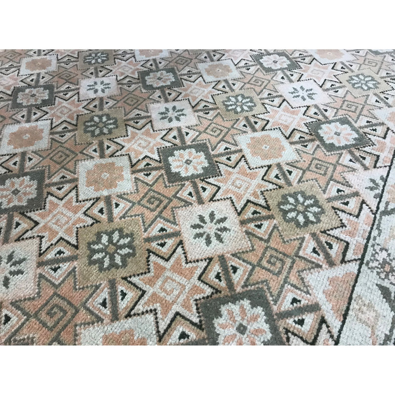 Hand-Knotted High-Quality Brown Area Rug