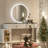 Toke Round Frontlit LED Bathroom Mirror with Brightness adjustment, Fog-free Function-89830428