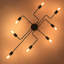 Plafonnier semi-encastré industriel Sputnik 44 po