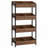 4-Tier Retail Display Rack with Hooks