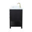 Stratford 60'' Single Bathroom Vanity with Engineered Stone Top-850838019