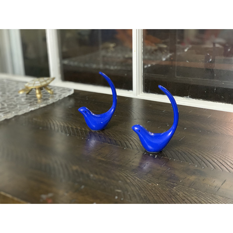 Metal Ring Holder, Blue
