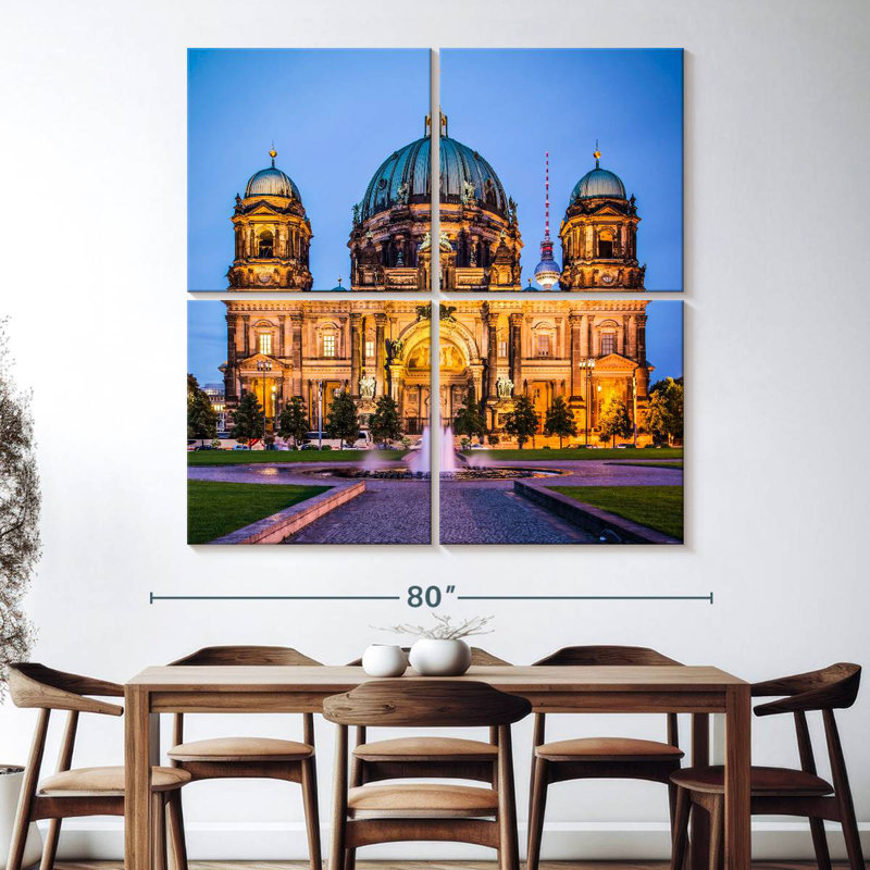 Adella Berlin Cathedral, 74" H x 74" W