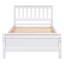 Lit avec tête et pied de lit pour enfants, adolescents, adultes et table de chevet-848437610-848437611