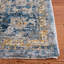 Tapis oriental bleu / doré-1151649337