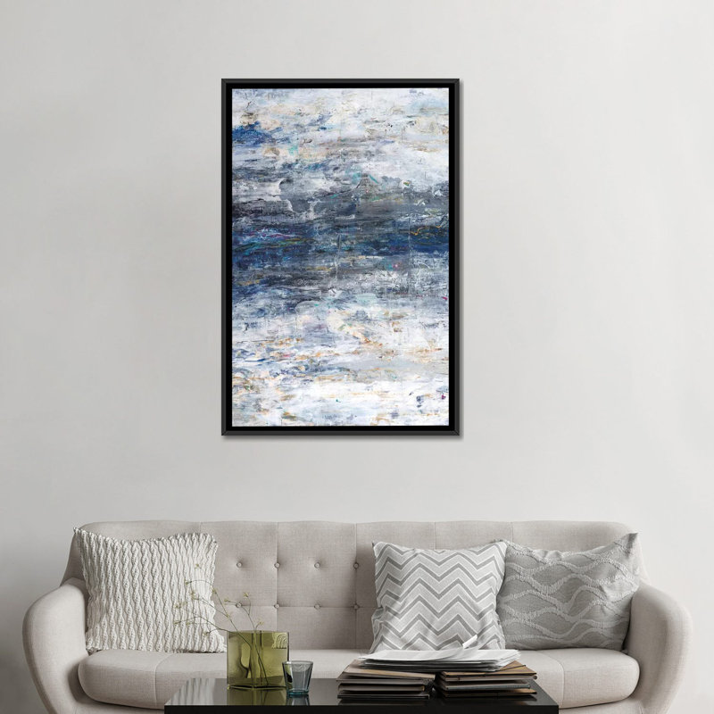 «An Ocean of Sky», reproduction sur toile, H 26 po x l 18 po x P 1,5 po, Toile avec cadre noir, Pas de tapis