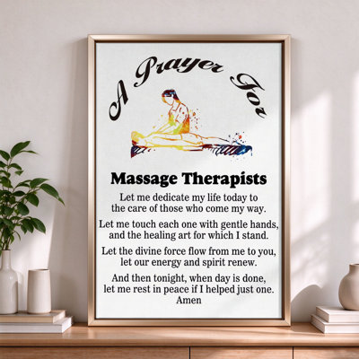 Affiche publicitaire vintage pour auberge, toile encadrée, cadre beige, 40 x 60 cm