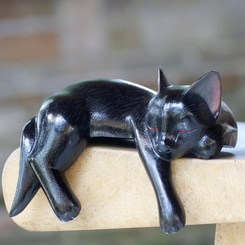 Gammaro Animals Figurines & Sculptures, Black