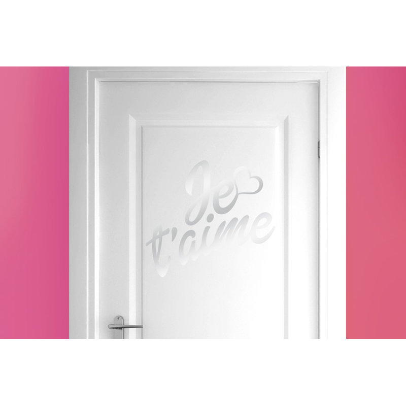 Wall Decal, Shiny Silver