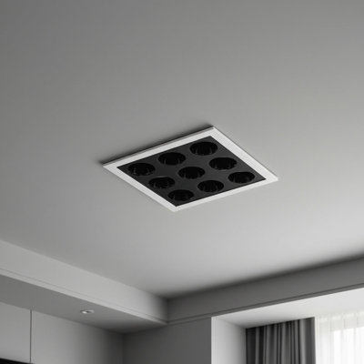 UltraBeam 18 Watt LED Square Recessed Anti Glare LED Downlight