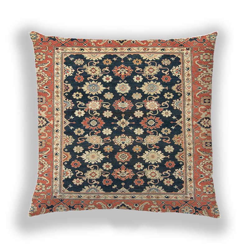 Housse de coussin carré et insert, Synthétique