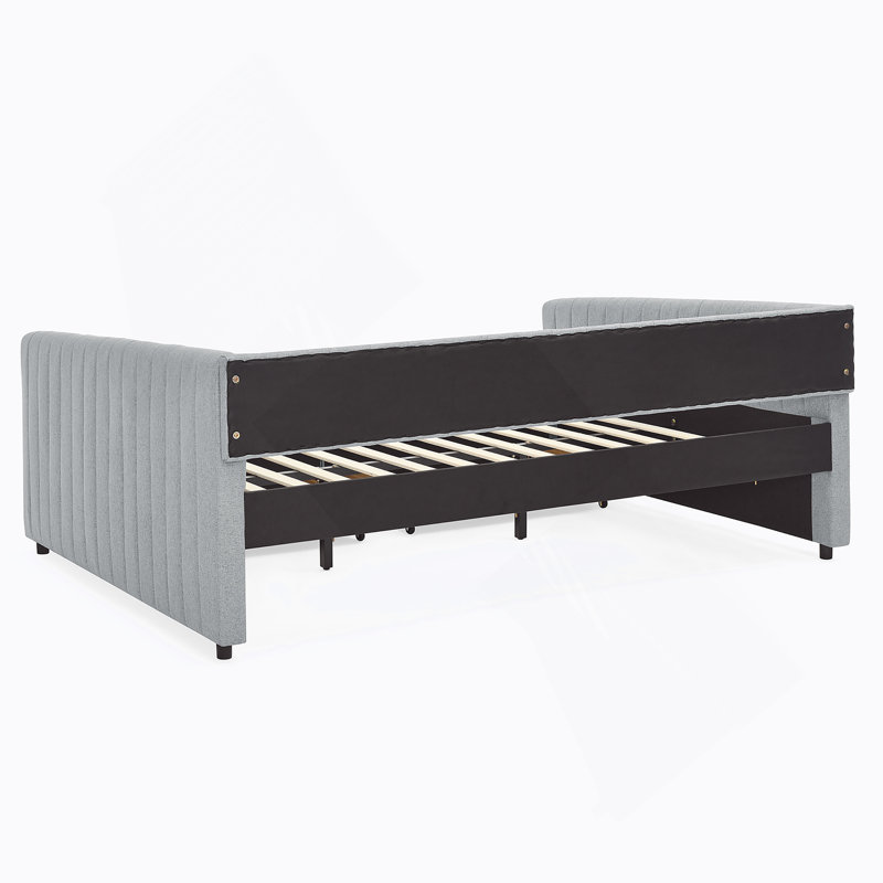 Grey Queen Bed, Gray, Queen