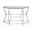 Frostia 48'' Glass Top Console Table