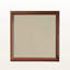 Miroir en bouleau, finition cerisier