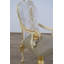 Chaise avec accoudoirs en cuir Saltford-246413784