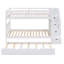 Lit simple superposé simple avec escalier, lit gigogne simple-1938053373