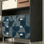 Armoire d'appoint moderne de style minimaliste rétro