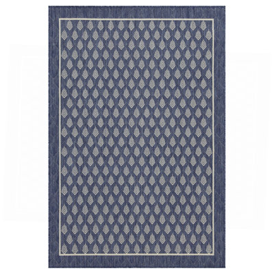 Tapis bleu intérieur / extérieur
