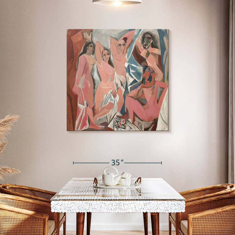 Avery Les Demoiselles D'Avignon, 39" H x 39" W