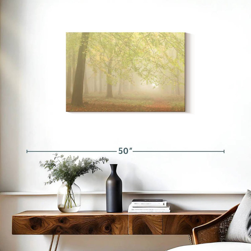 Alvord forêt brouillard I, H 20 po x l 30 po