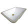 Nantucket Sinks Great Point 14.25'' Vitreous China Rectangular Bathroom Sink with Overflow