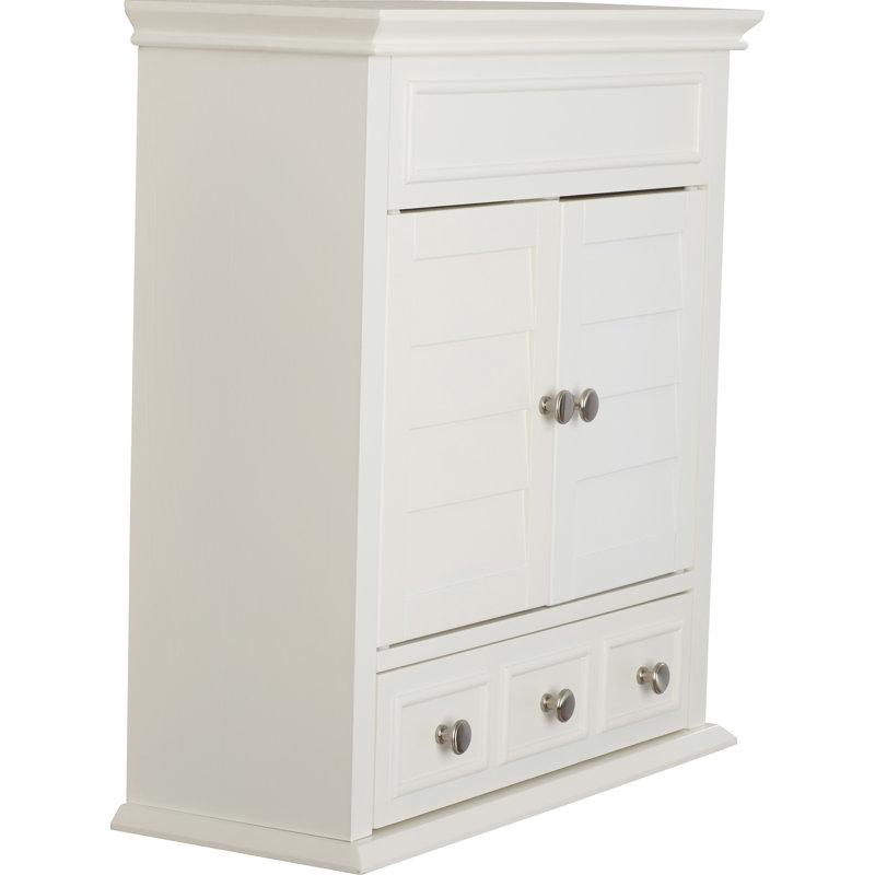 Armoire murale Alexsys l 23,63 po x H 25 po, Blanc