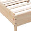 Andaleeb Solid Wood Bed-269061380