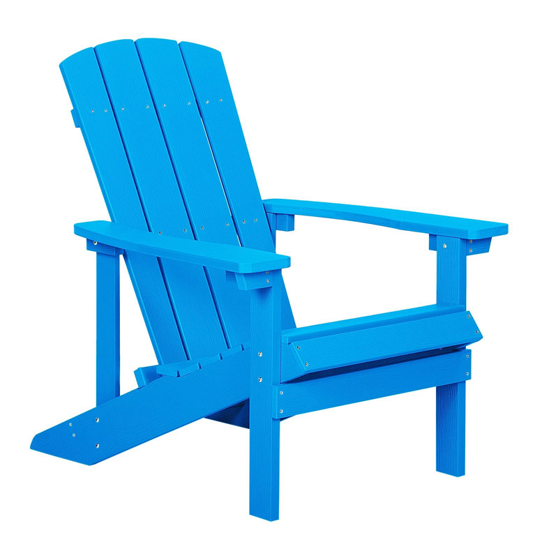 Calais Outdoor Adirondack Chair, Blue